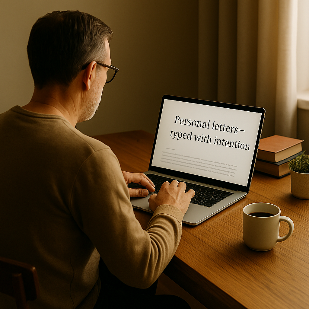 Why a Typed Letter Still Matters